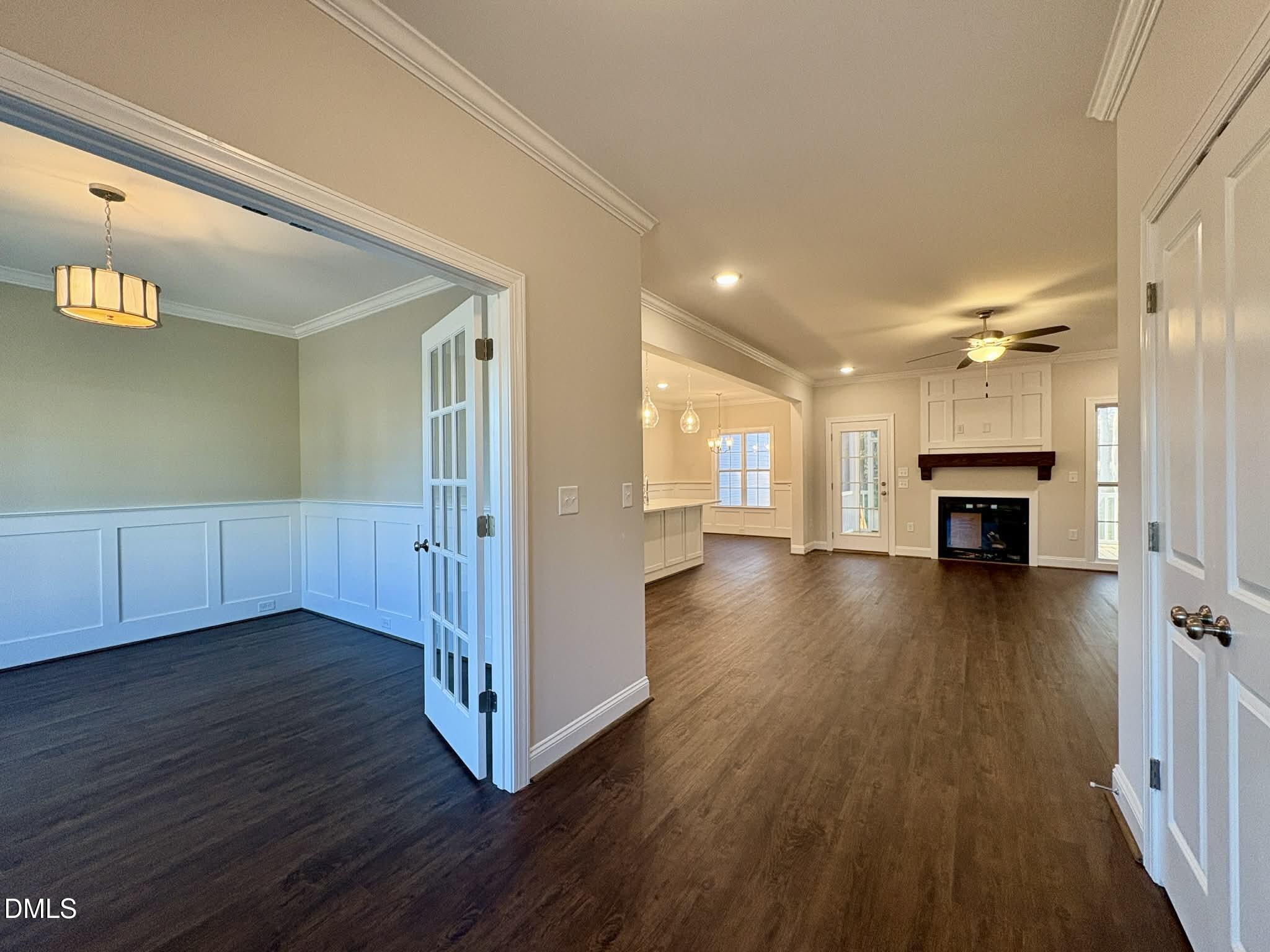 800 Emmett Ct Spring Spring Hope, NC 27882 - Photo 4 of 62 a view of a livingroom with wooden floor