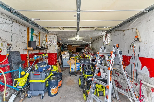 a view of storage and utility room