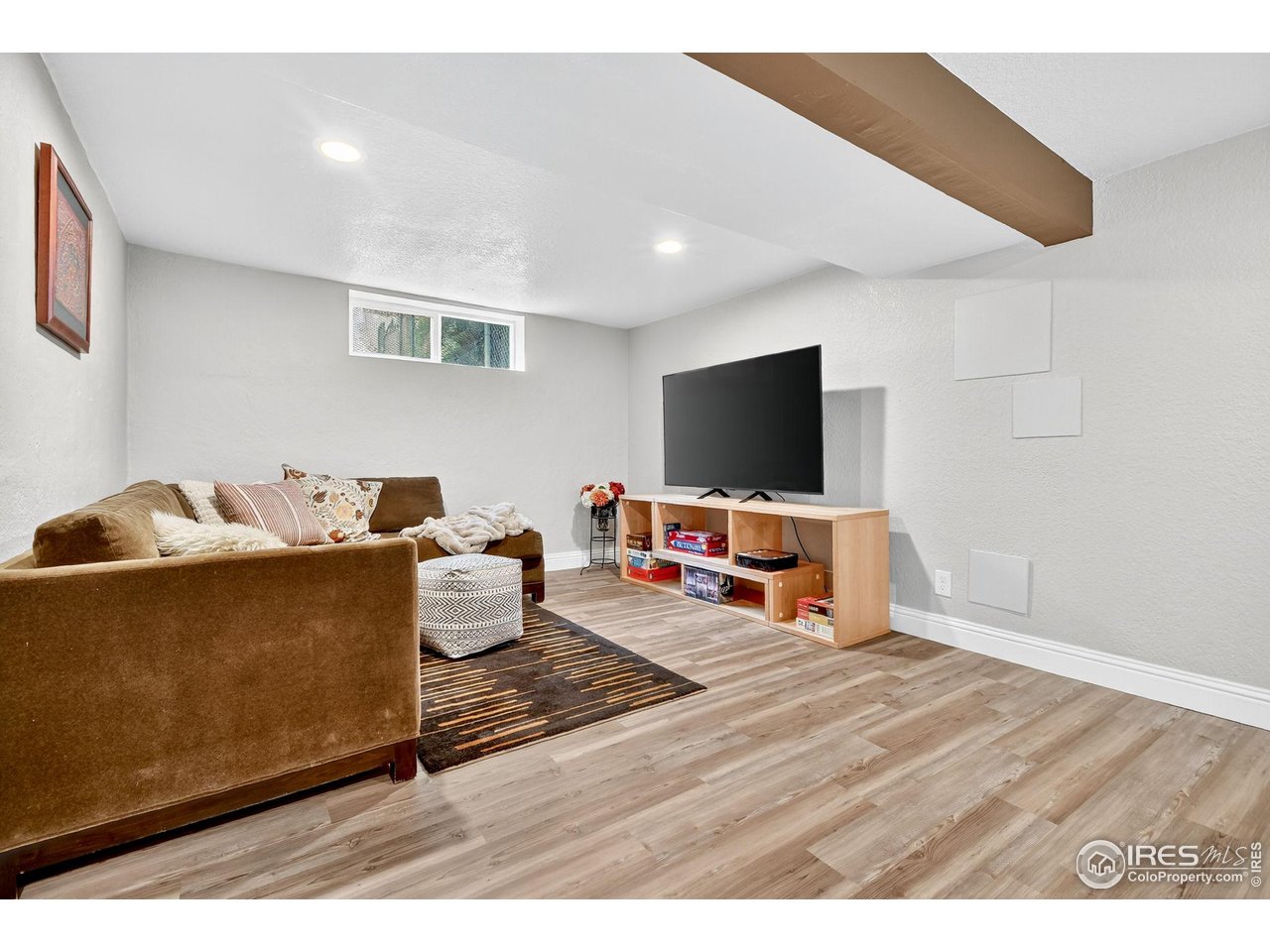 2065 Holly Street Denver, CO 80207 - Photo 15 of 46 Lower Level Family room with Bonus entry to space