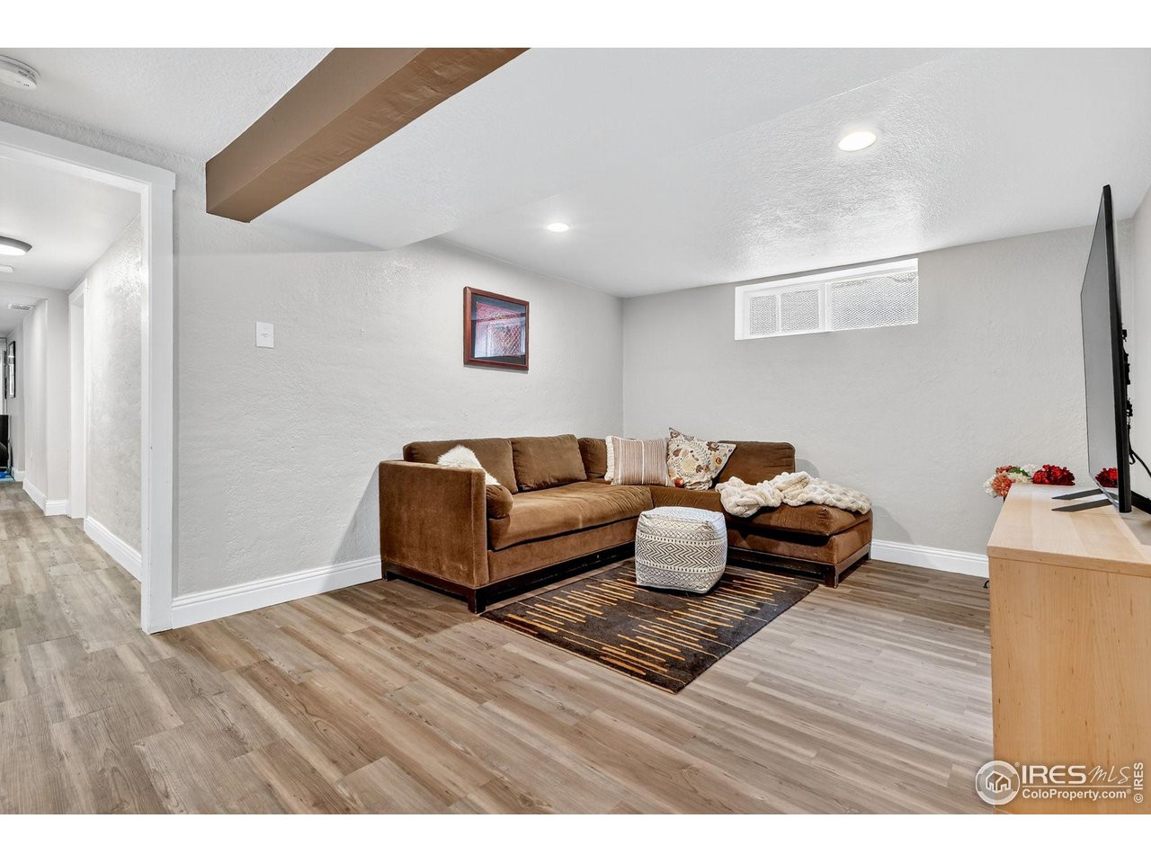 2065 Holly Street Denver, CO 80207 - Photo 17 of 46 Spacious Family Room ready to host game and movie night-Exterior Walk out Entry