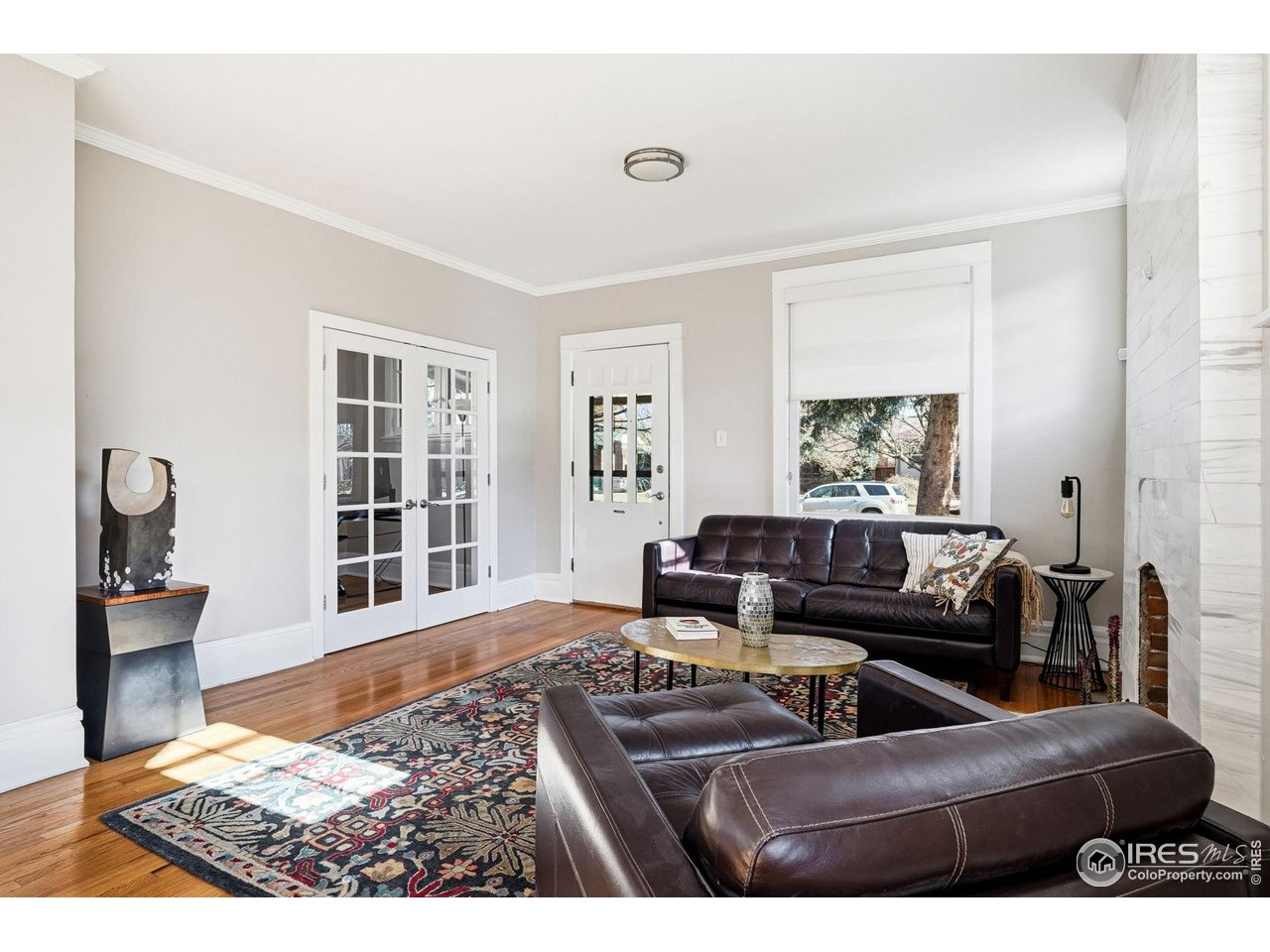 2065 Holly Street Denver, CO 80207 - Photo 3 of 46 Fresh Paint-LR overlooks front porch and open to the DR and Kitchen