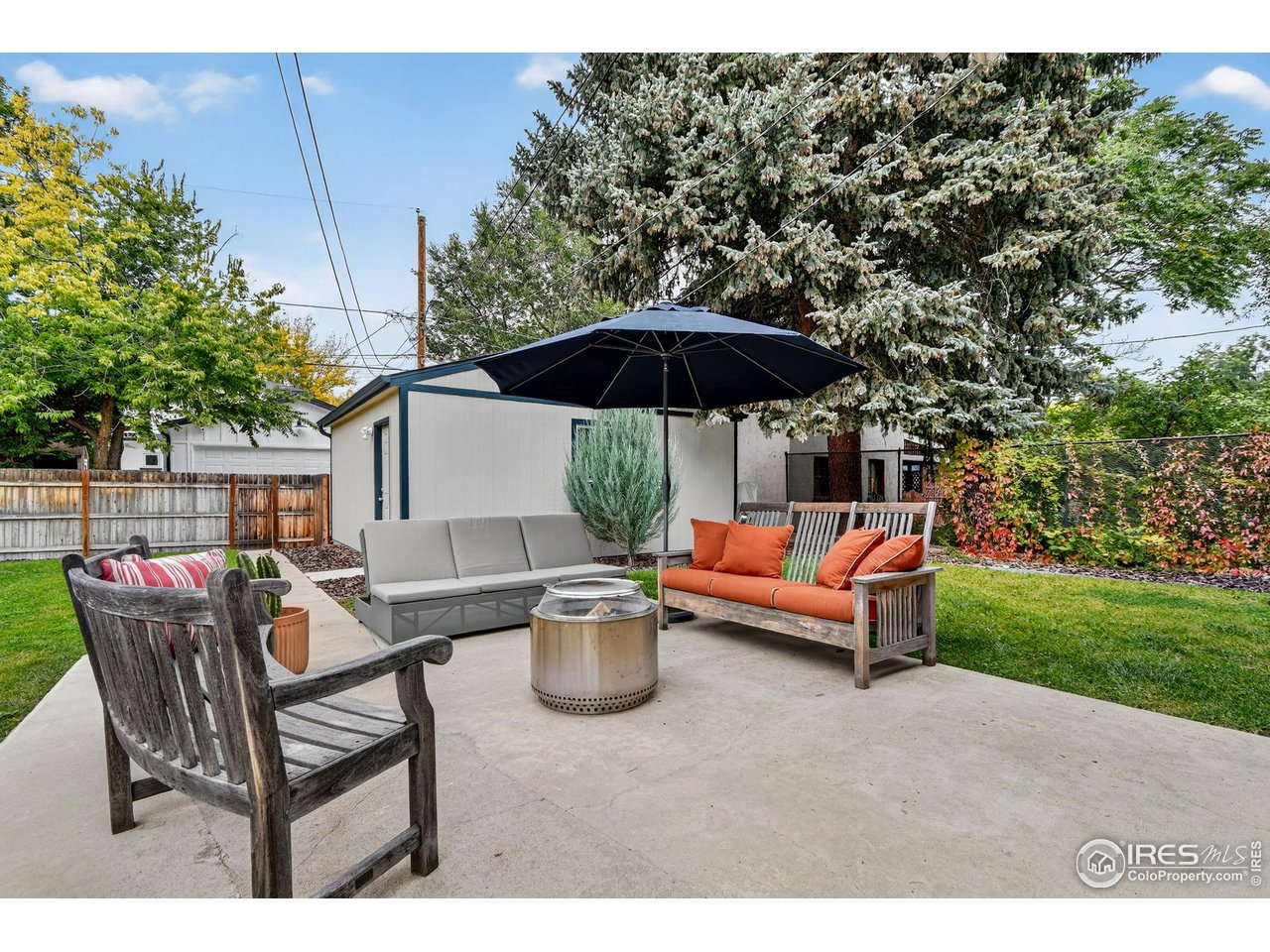 2065 Holly Street Denver, CO 80207 - Photo 32 of 46 Fenced private back yard with Southwest Exposure