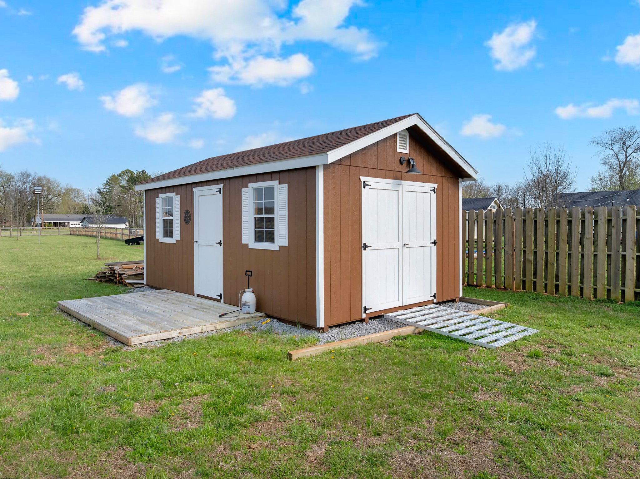 2058 Halls Mill Road Unionville, TN 37180 - Photo 16 of 67 a view of backyard of house with wooden fence