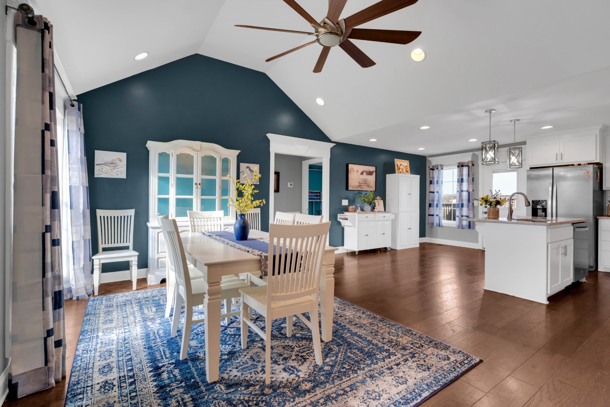 2058 Halls Mill Road Unionville, TN 37180 - Photo 24 of 67 a view of a dining room with furniture and wooden floor