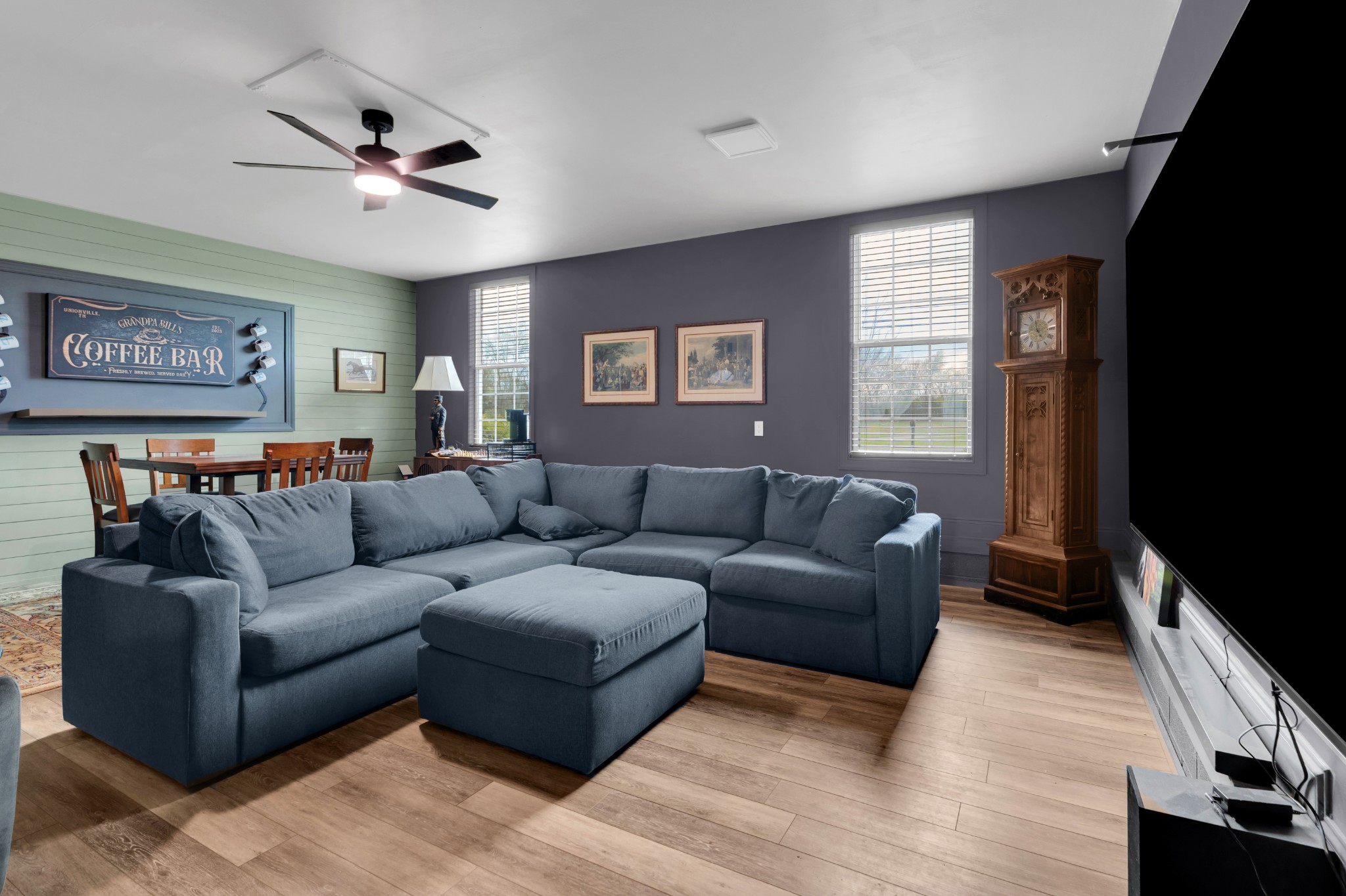 2058 Halls Mill Road Unionville, TN 37180 - Photo 45 of 67 a living room with furniture and a flat screen tv