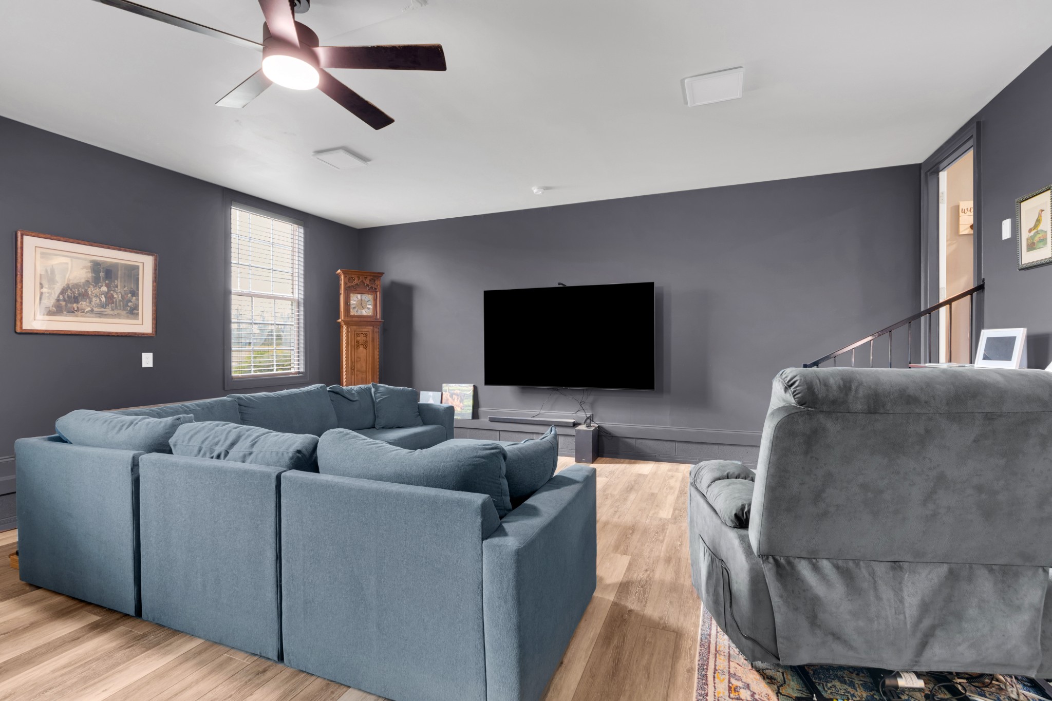 2058 Halls Mill Road Unionville, TN 37180 - Photo 47 of 67 a living room with furniture and a flat screen tv
