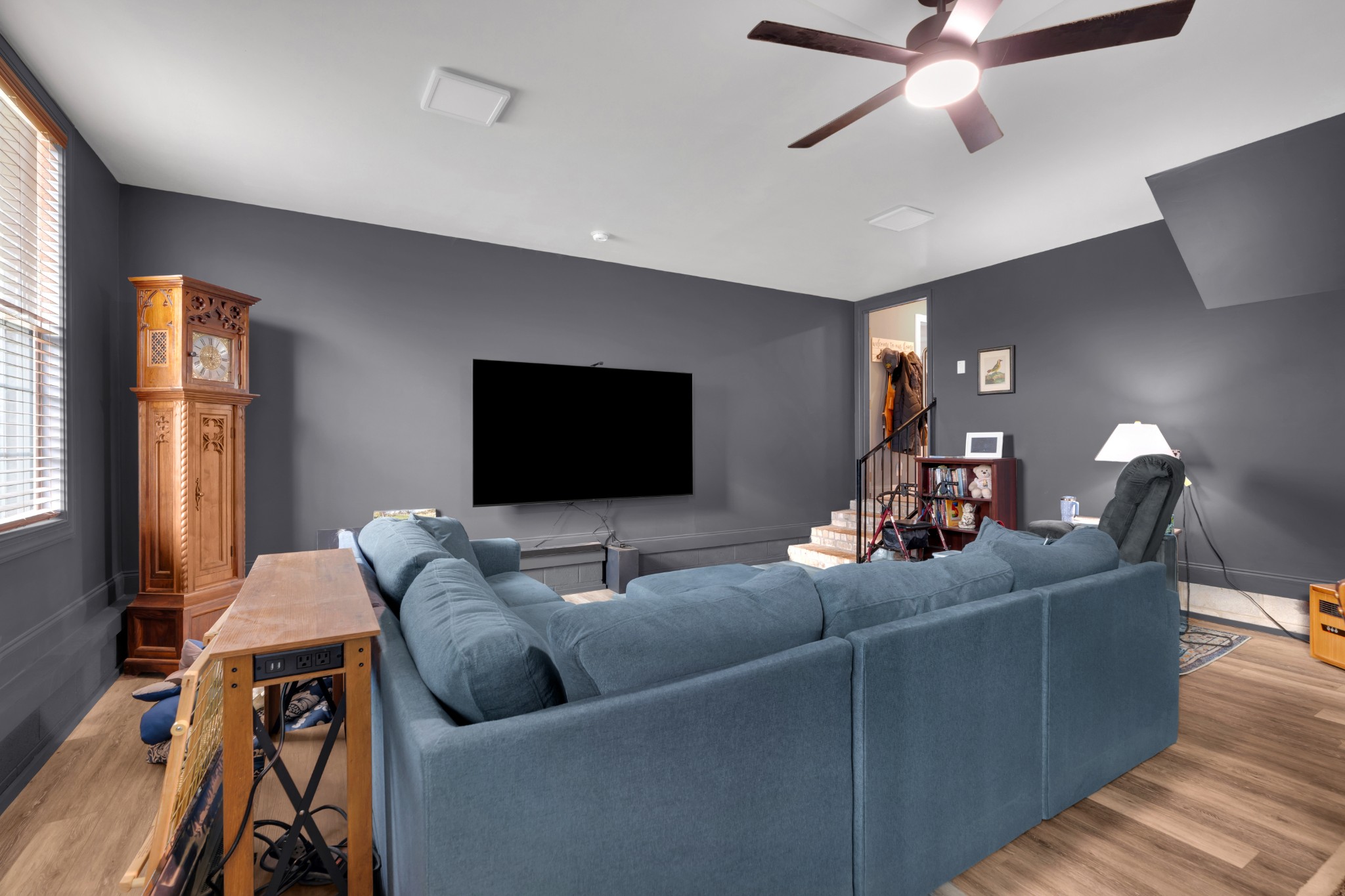 2058 Halls Mill Road Unionville, TN 37180 - Photo 48 of 67 a living room with furniture and a flat screen tv