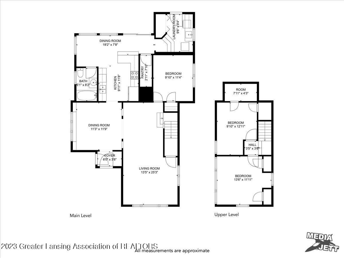 601 East Riverside Street Williamston, MI 48895 - Photo 44 of 44 3-Floor Plan (Both)