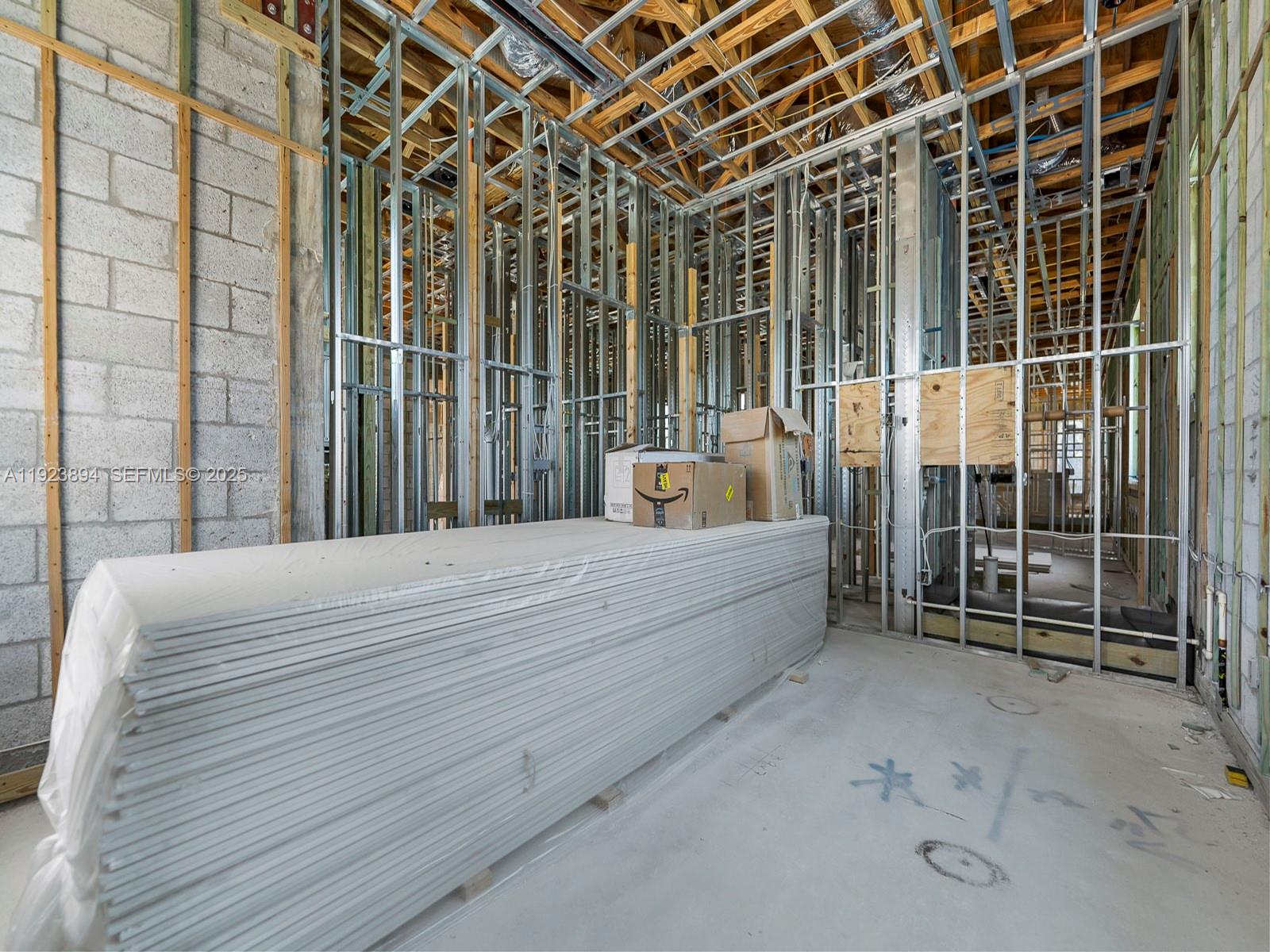 8275 Southwest 93rd Street Miami, FL 33156 - Photo 23 of 47 a bedroom with a bed and glass door