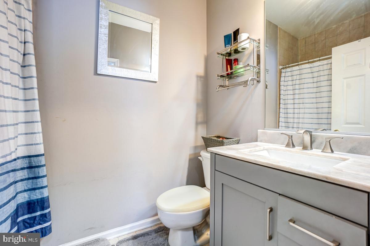 4281 South Capitol Street Southwest Washington, DC 20032 - Photo 56 of 71 a bathroom with a toilet sink and mirror