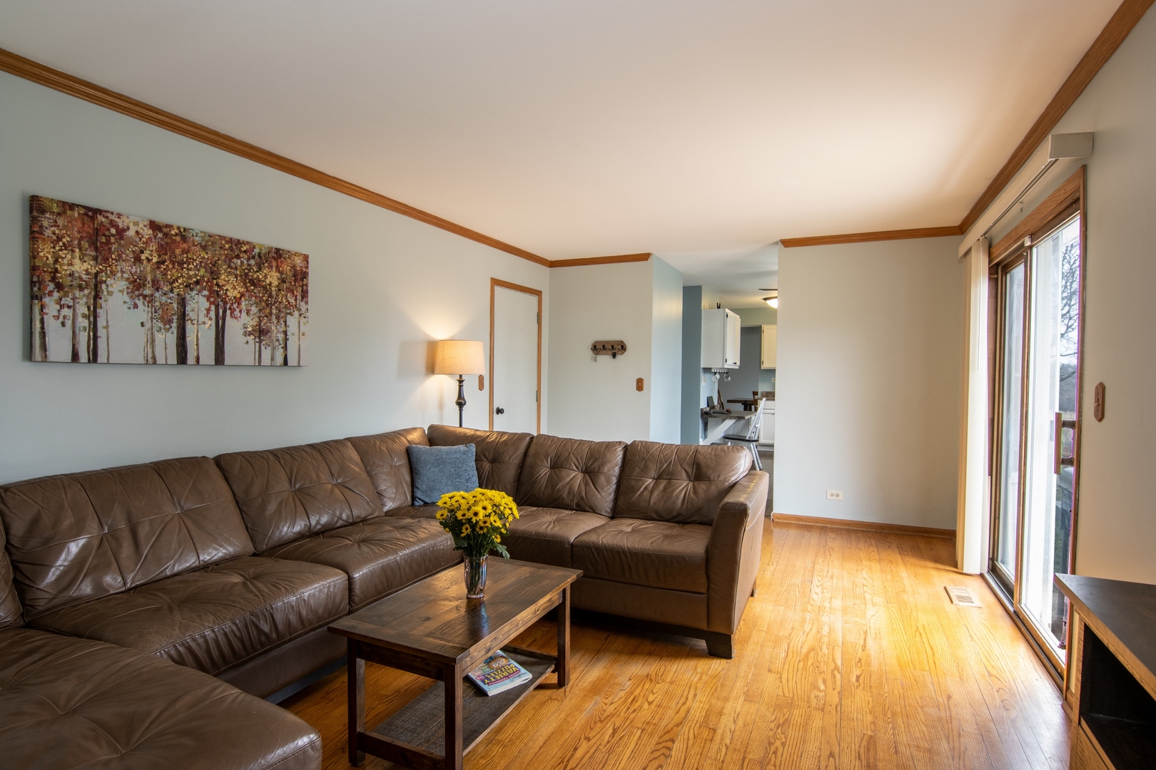 619 Chatham Circle Algonquin, IL 60102 - Photo 16 of 37 a living room with furniture and a wooden floor