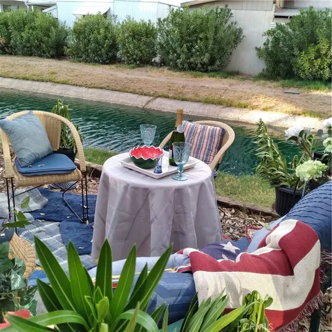 a terrace with outdoor seating and outdoor space