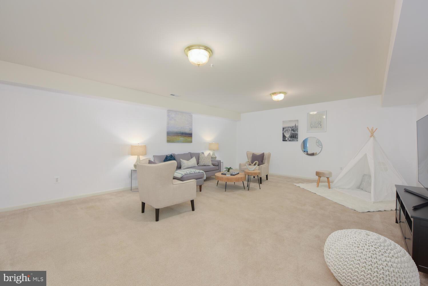 720 Tanley Road Silver Spring, MD 20904 - Photo 34 of 54 Lower Level Recreation Room