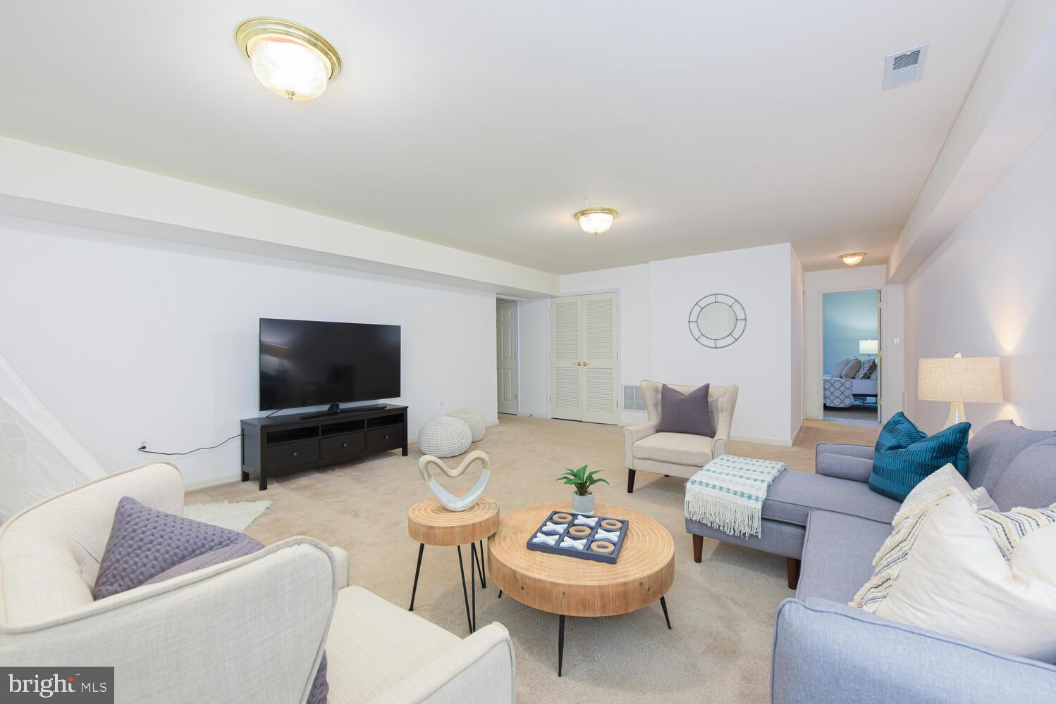 720 Tanley Road Silver Spring, MD 20904 - Photo 35 of 54 Lower Level Recreation Room