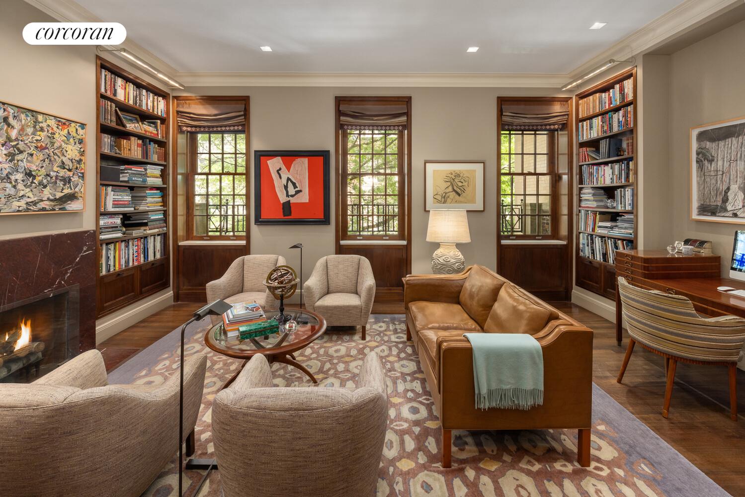 4 East 73rd Street Manhattan, NY 10021 - Photo 17 of 32 a living room with furniture and a window