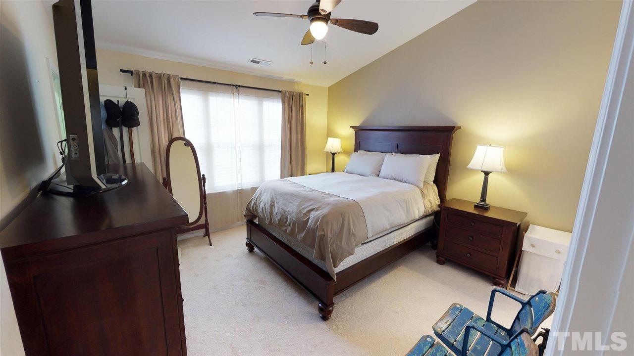 5233 Moonview Court Raleigh, NC 27606 - Photo 17 of 25 Cathedral Ceiling and Ceiling Fan, 2 Walk In Closets