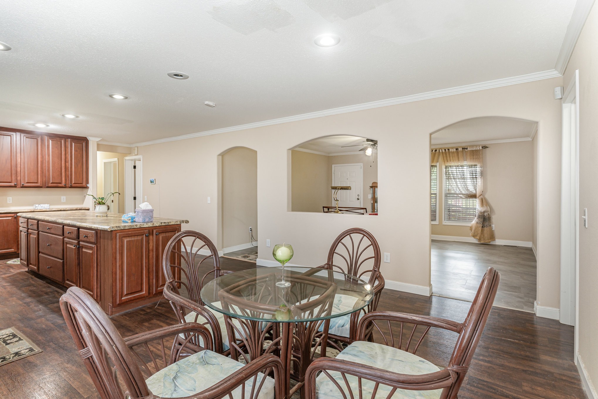 4075 Woodard Road Springfield, TN 37172 - Photo 12 of 30 a view of a a dining room with furniture window and wooden floor