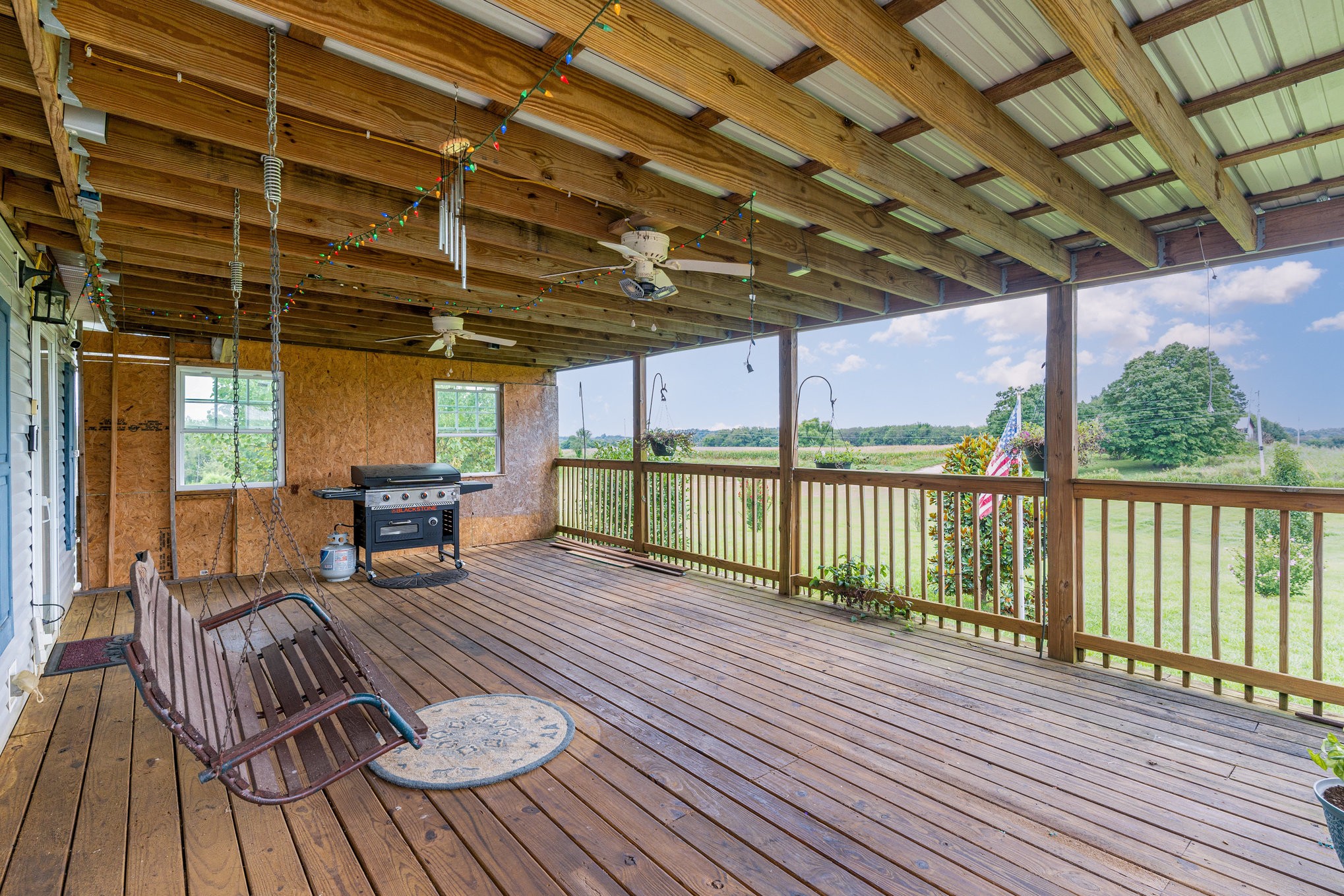 4075 Woodard Road Springfield, TN 37172 - Photo 24 of 30 a view of a patio with wooden floor