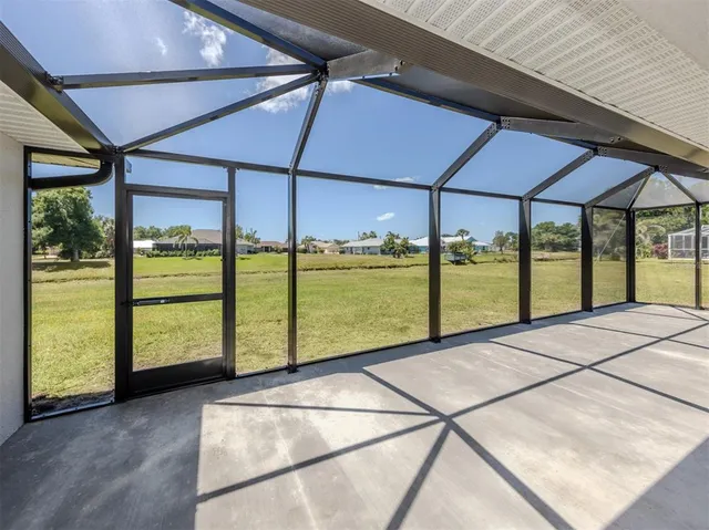 a view of a backyard of a house