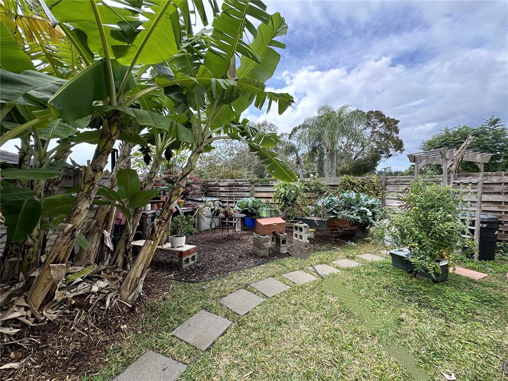 1883 Riviera Circle Sarasota, FL 34232 - Photo 41 of 45 a backyard of a house with lots of green space