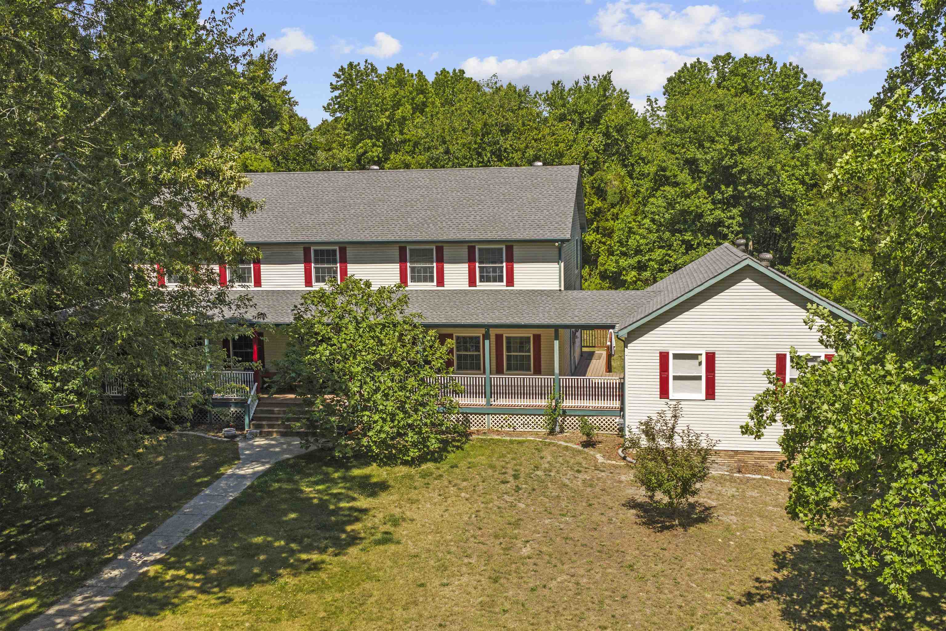 551 Shunpike Road Cape May Court House, NJ 08210 - Photo 33 of 47 front view of a house with a yard