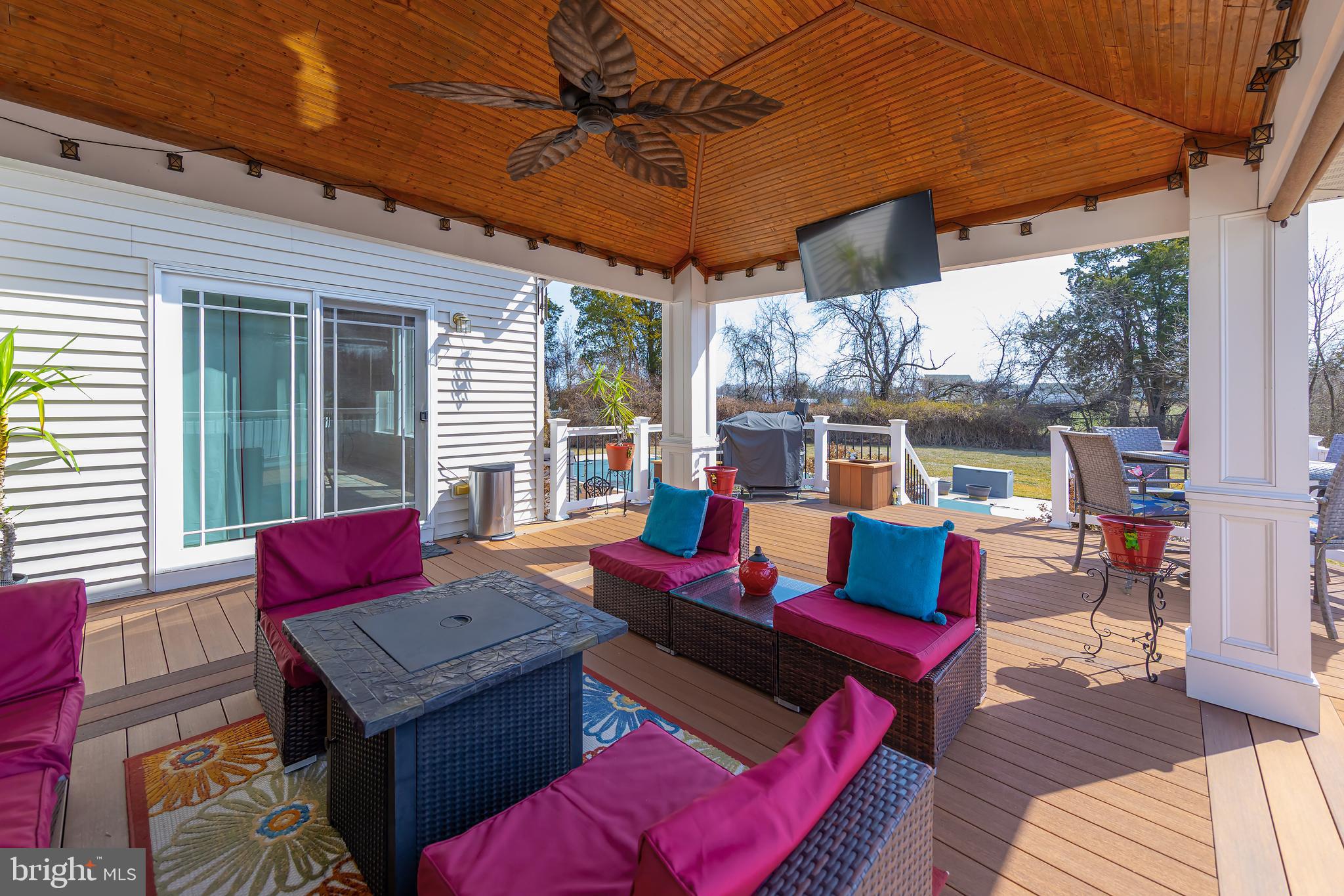 612 Bainbridge Drive Mullica Hill, NJ 08062 - Photo 28 of 42 a view of deck with patio