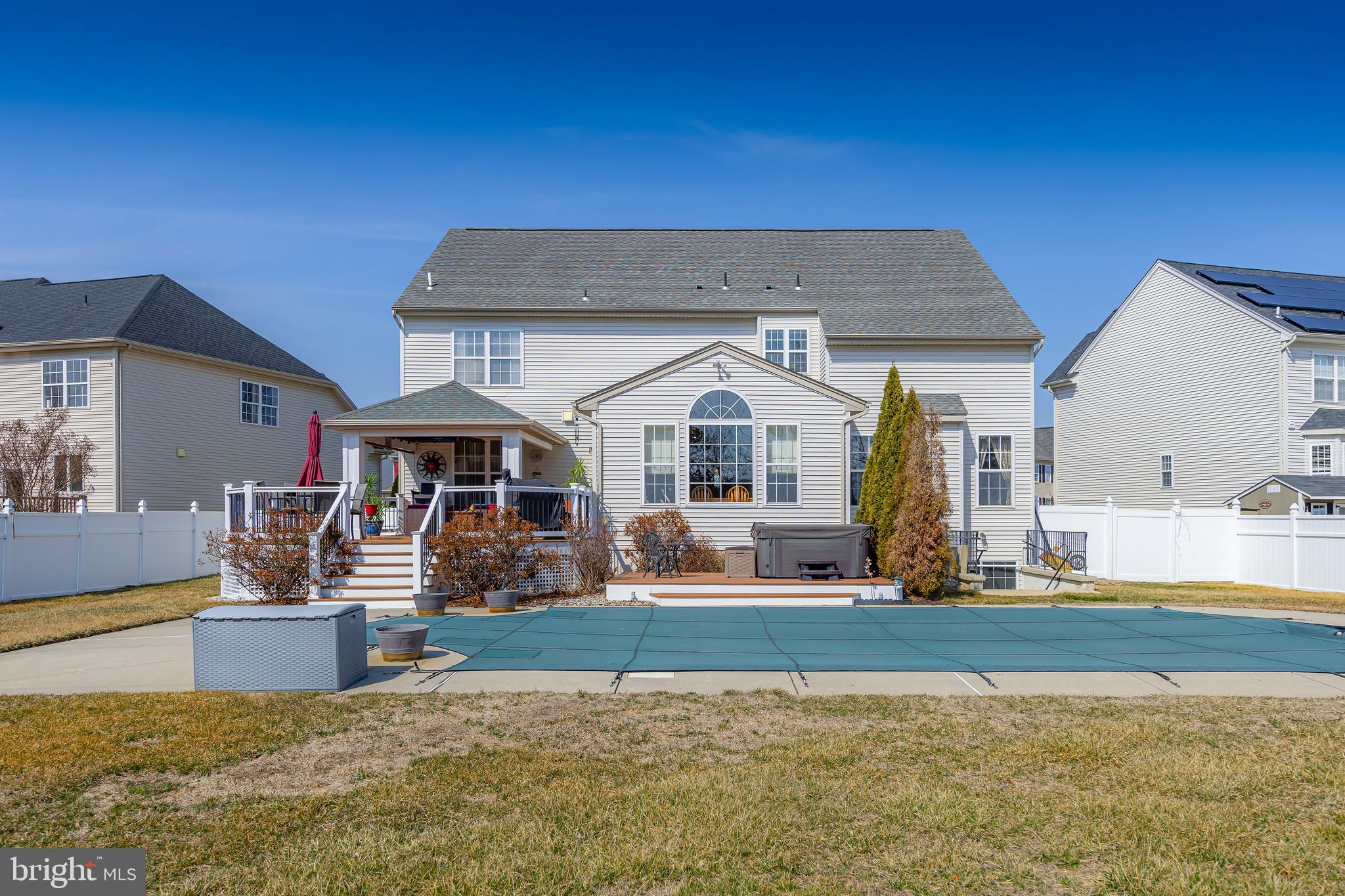 612 Bainbridge Drive Mullica Hill, NJ 08062 - Photo 3 of 42 a front view of a house with garden