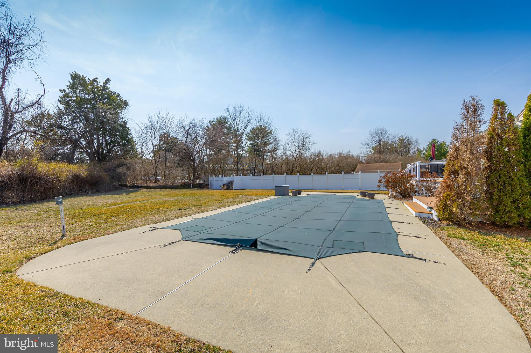 612 Bainbridge Drive Mullica Hill, NJ 08062 - Photo 31 of 42 a view of swimming pool with a yard