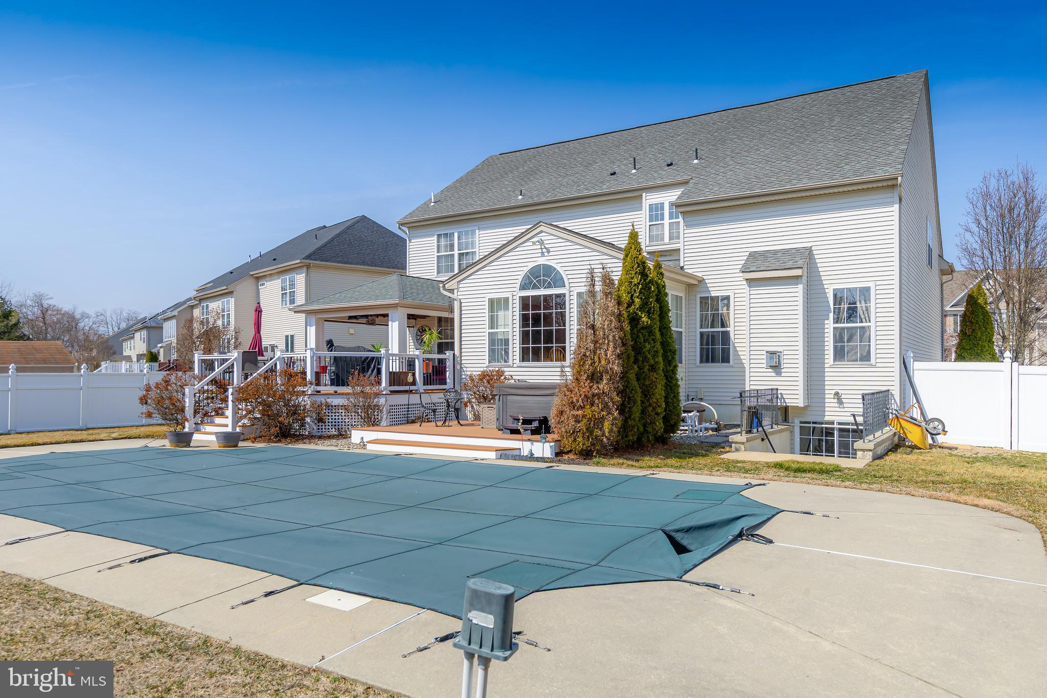 612 Bainbridge Drive Mullica Hill, NJ 08062 - Photo 32 of 42 a view of a house with outdoor space and sitting area