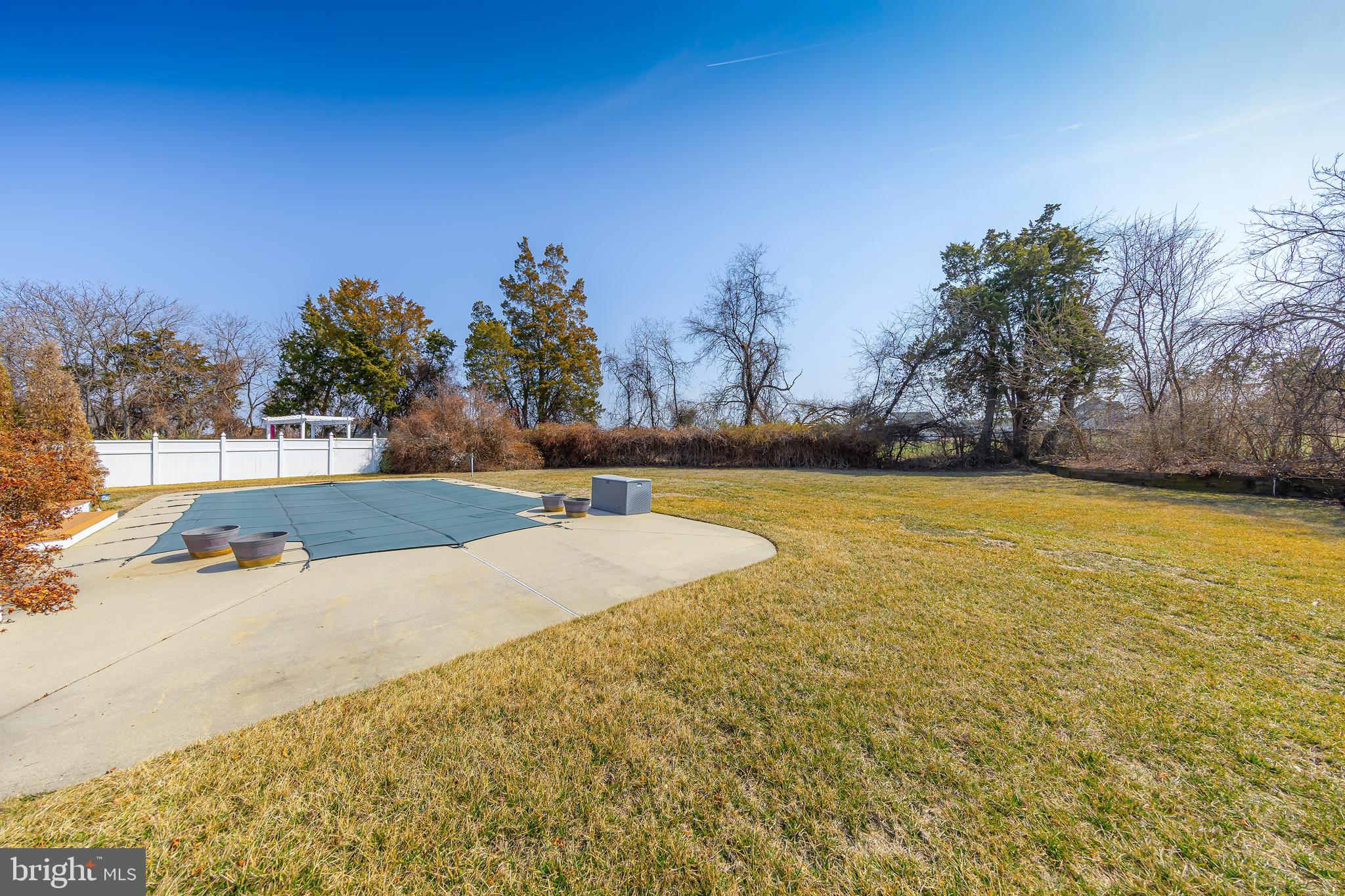 612 Bainbridge Drive Mullica Hill, NJ 08062 - Photo 33 of 42 a view of a swimming pool and an outdoor space