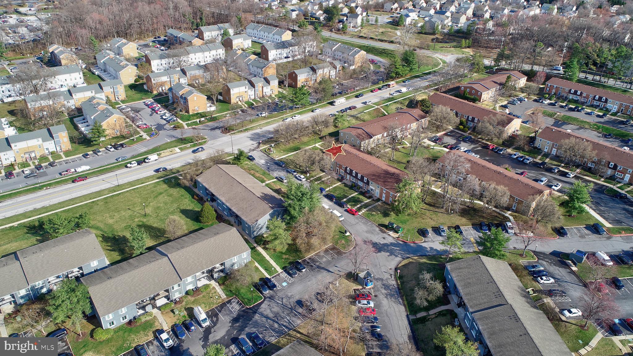9110 Tumbleweed Run, Unit G Laurel, MD 20723 - Photo 26 of 32 an aerial view of a city