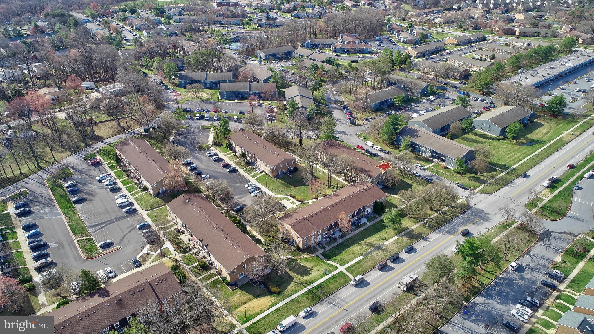 9110 Tumbleweed Run, Unit G Laurel, MD 20723 - Photo 28 of 32 an aerial view of a city