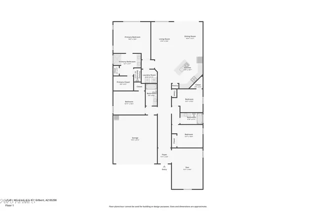 $649,900 | 2333 East Meadowview Drive, Gilbert, AZ 85298