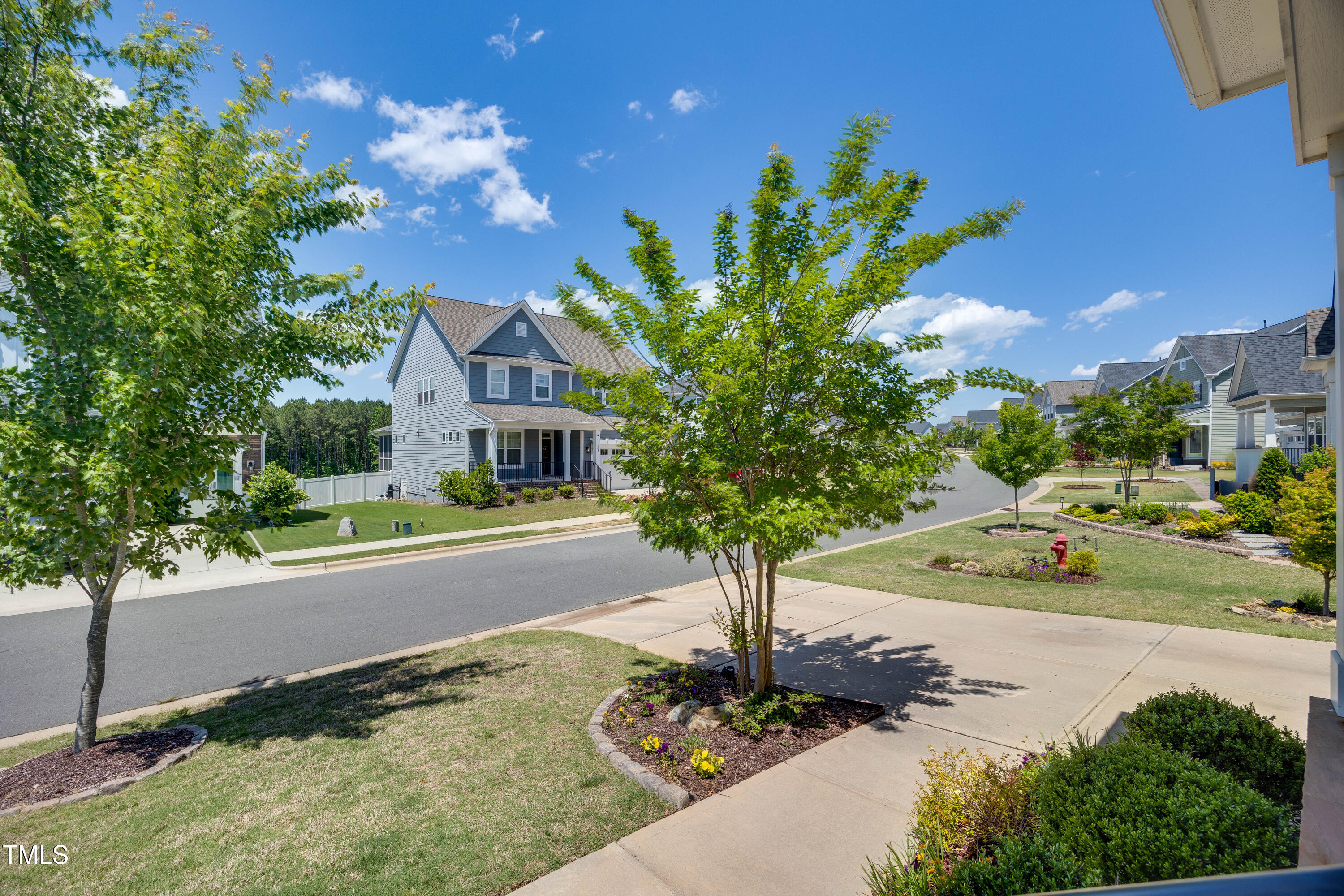 94 Two Creeks Loop Chapel Hill, NC 27517 - Photo 5 of 59 a front view of a house with garden