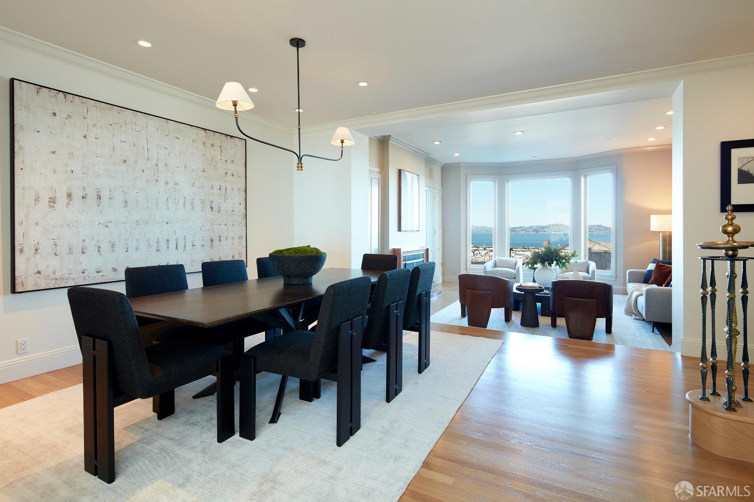 2306 Broadway San Francisco, CA 94115 - Photo 5 of 19 a view of a a dining room with furniture window and wooden floor
