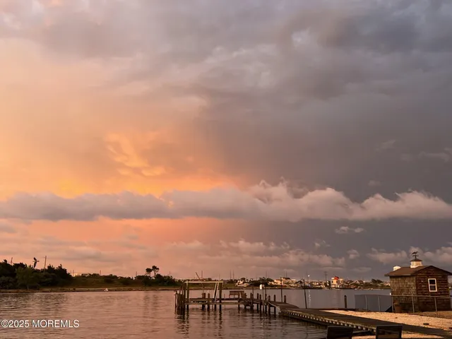 a view of a terrace with a bench