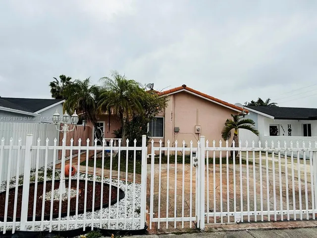 a view of a house with a deck