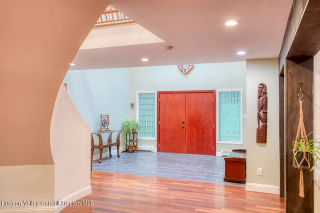 a view of a living room