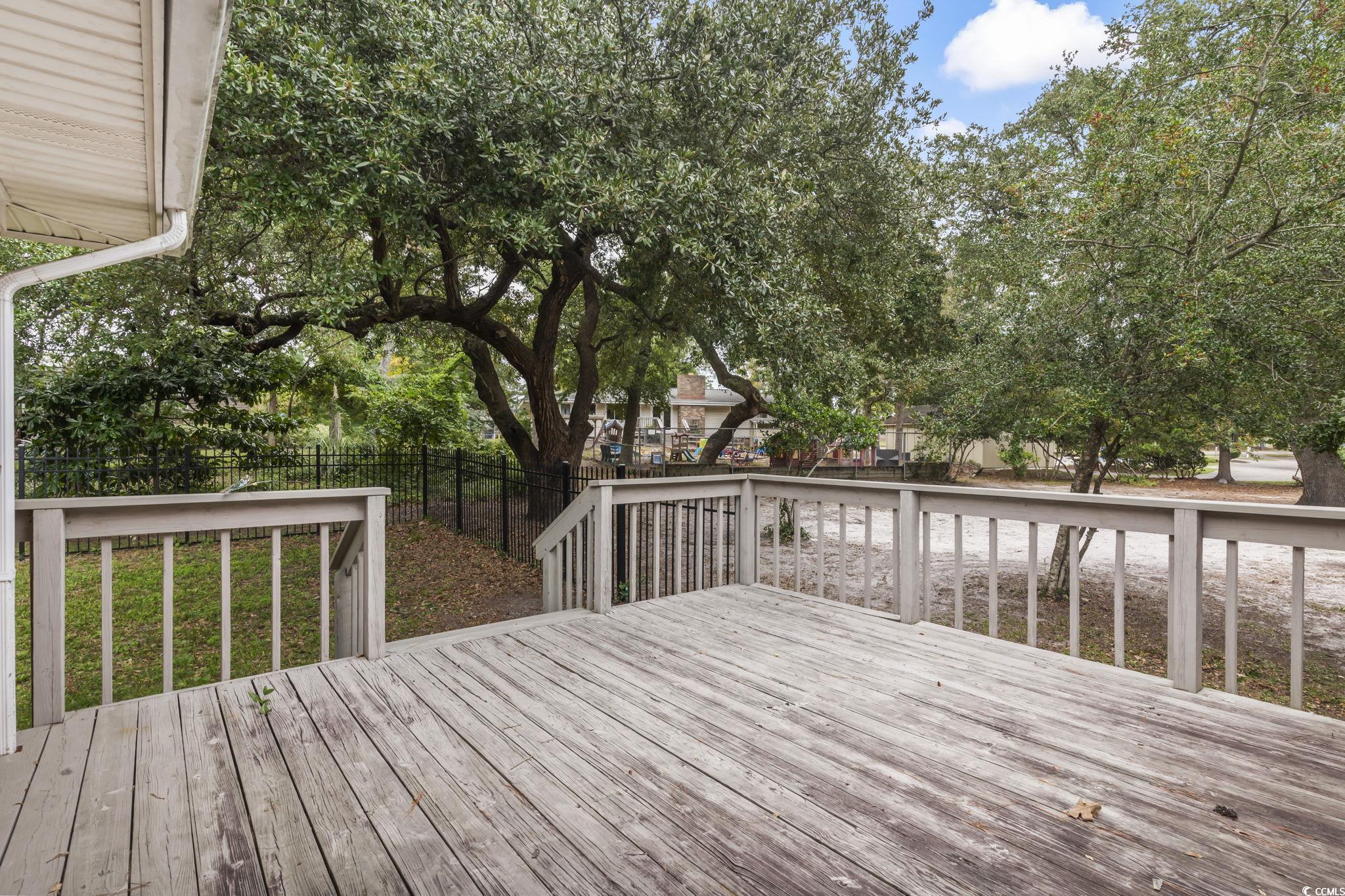 813 Bellamy Road North Myrtle Beach, SC 29582 - Photo 26 of 29 View of wooden terrace
