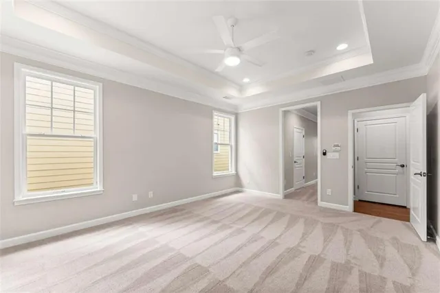 a view of empty room