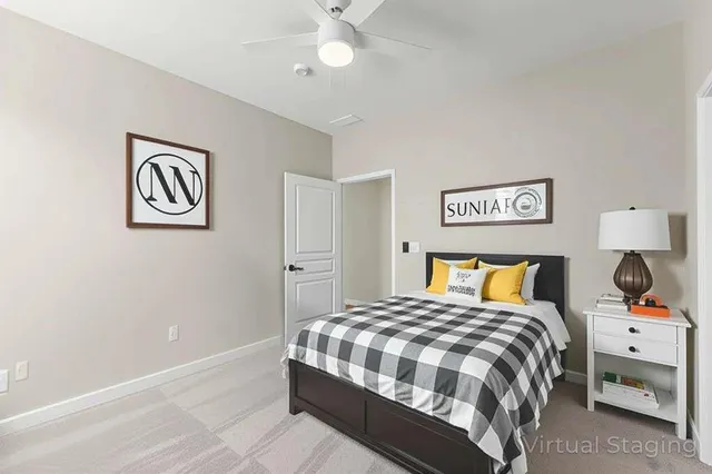 a view of a backyard of a house