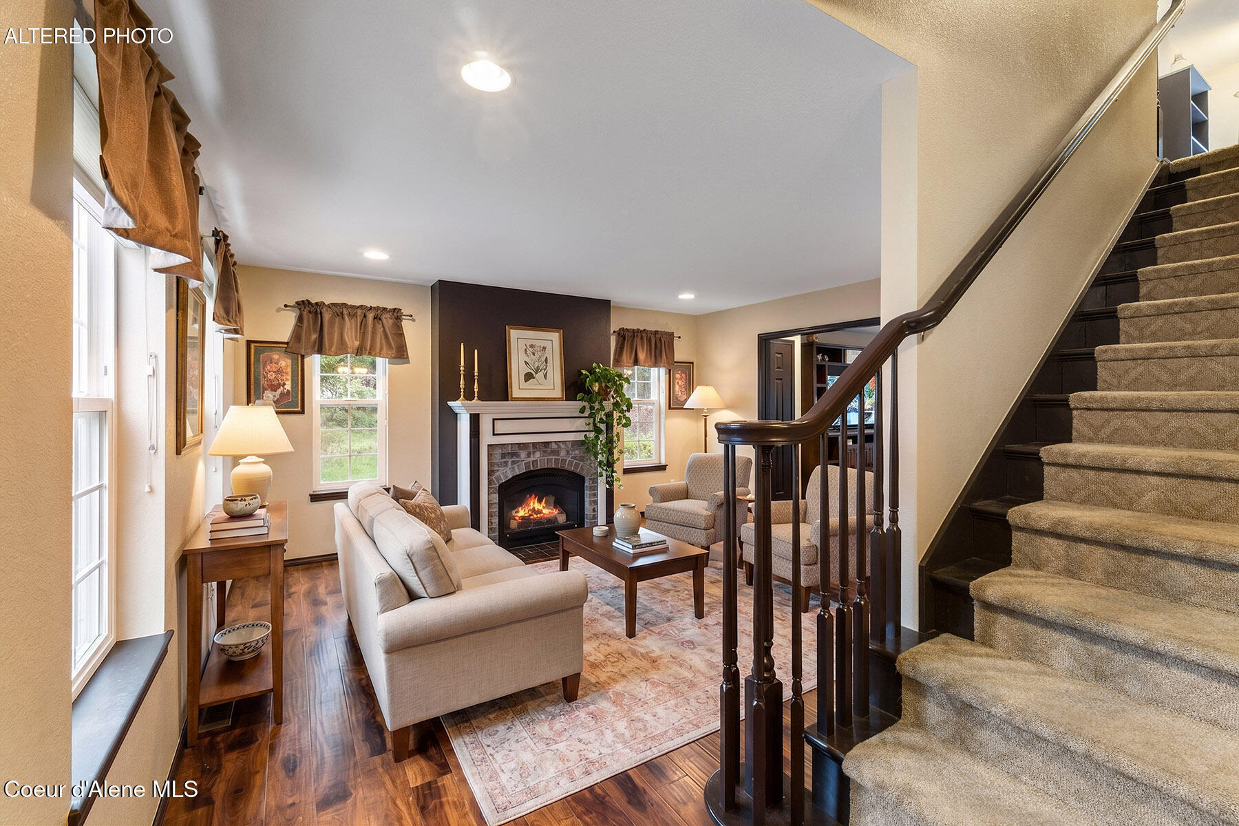 1456 West Longhorn Street Rathdrum, ID 83858 - Photo 3 of 36 Warm Fireplace Living