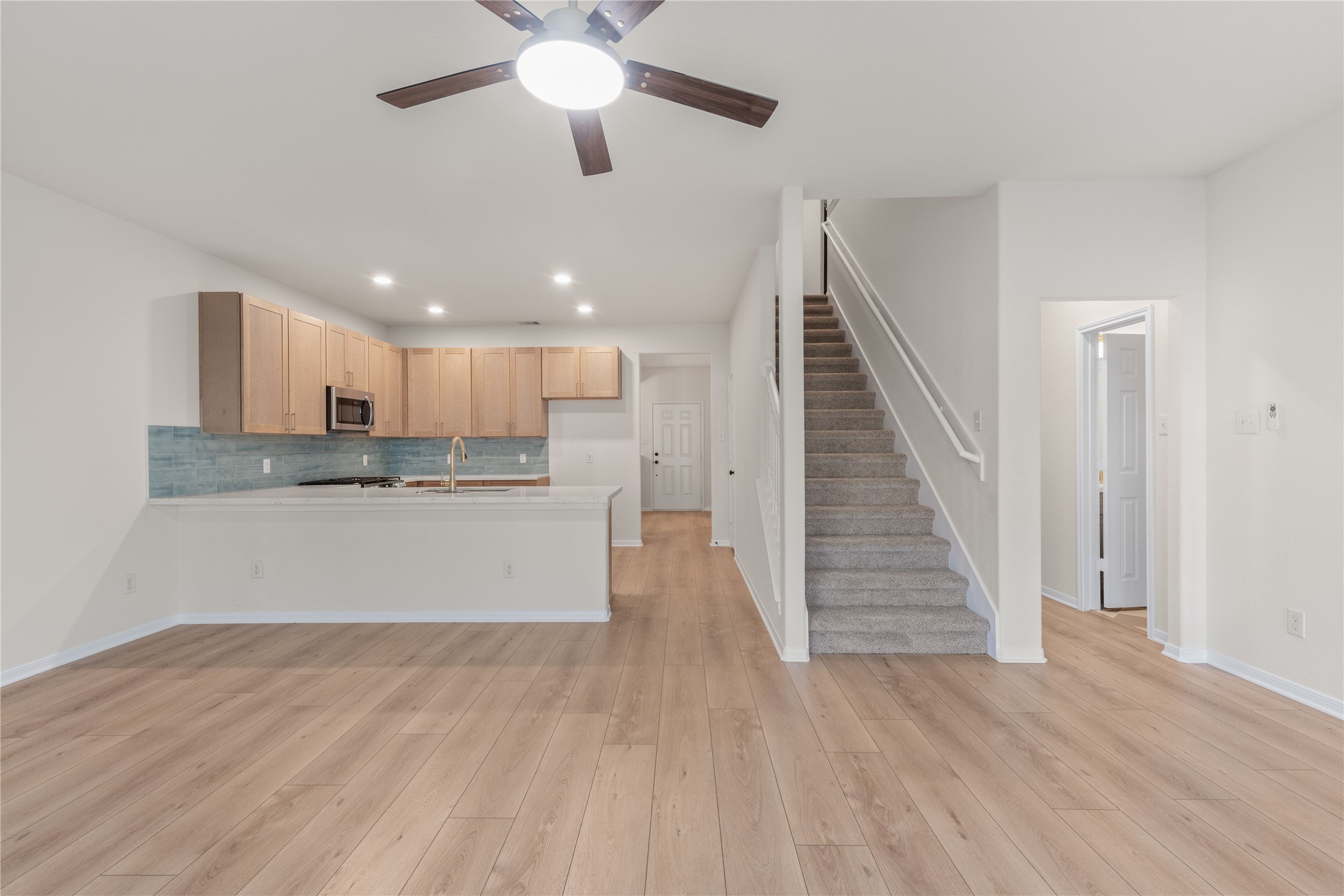 714 Northridge Terrace Lane Spring, TX 77373 - Photo 13 of 42 Living room looking toward stairway
