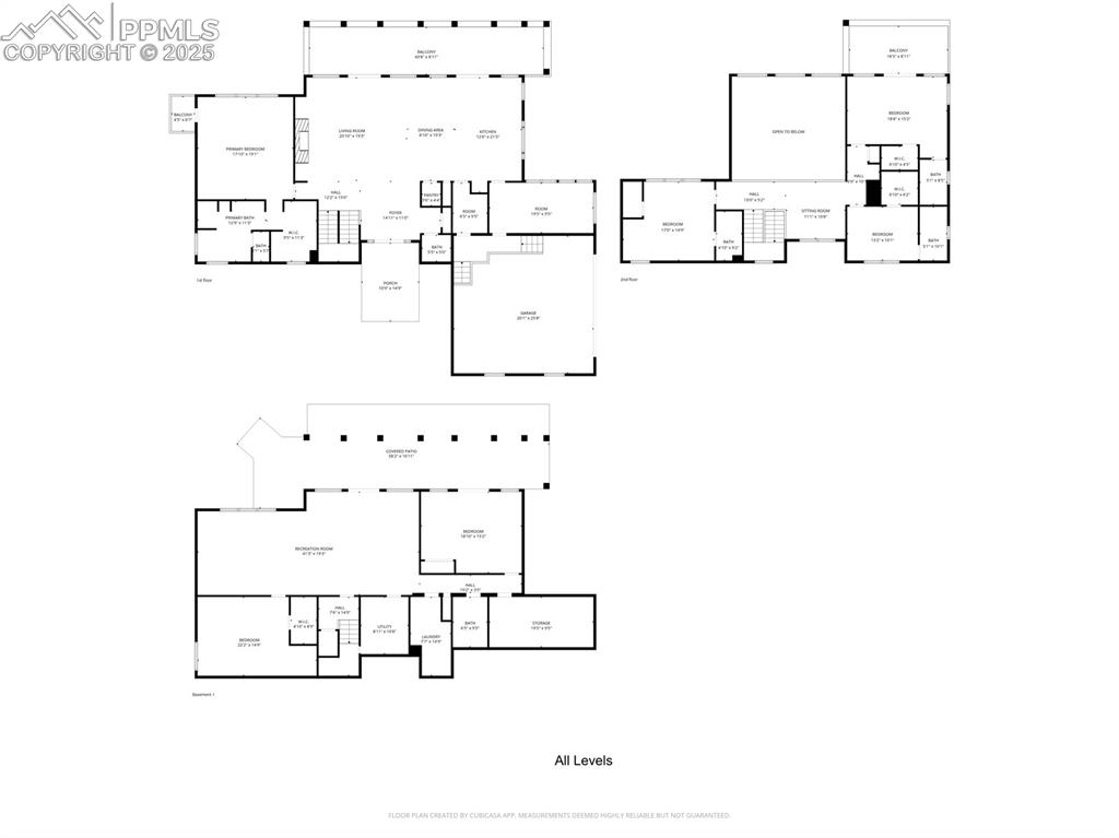 1417 Forest Road Manitou Springs, CO 80829 - Photo 50 of 50 a picture of floor plan