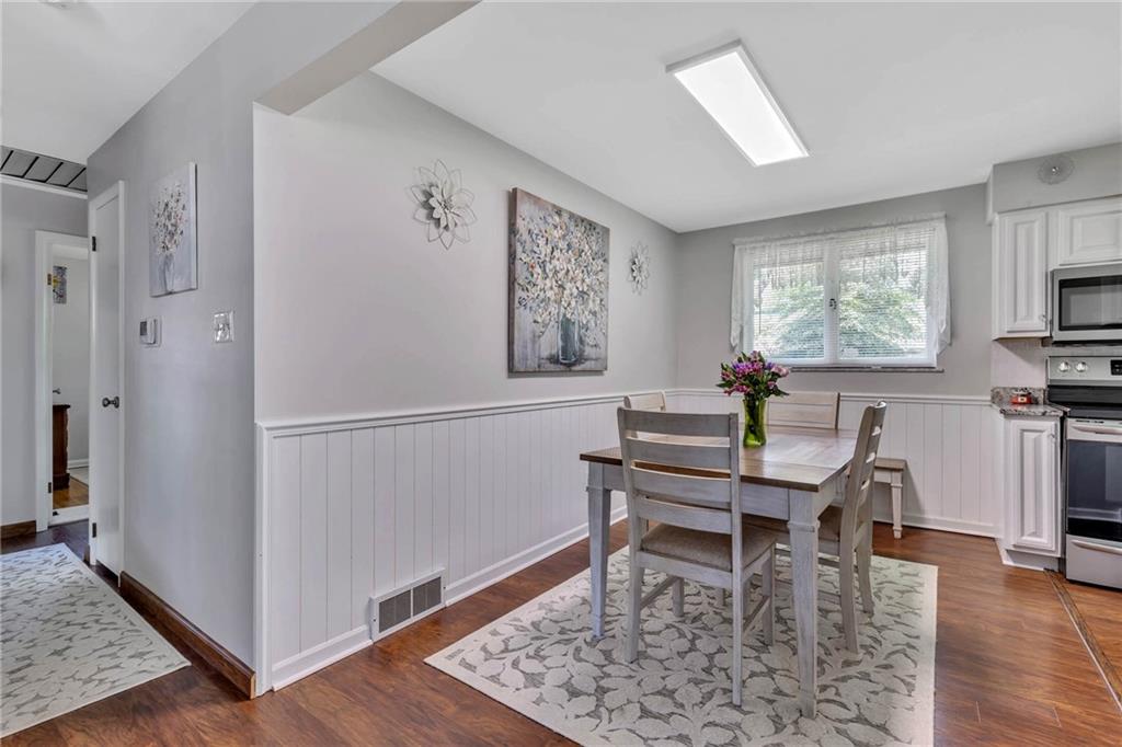 765 Catherine Street Rochester, PA 15074 - Photo 6 of 30 a workspace with wooden floor
