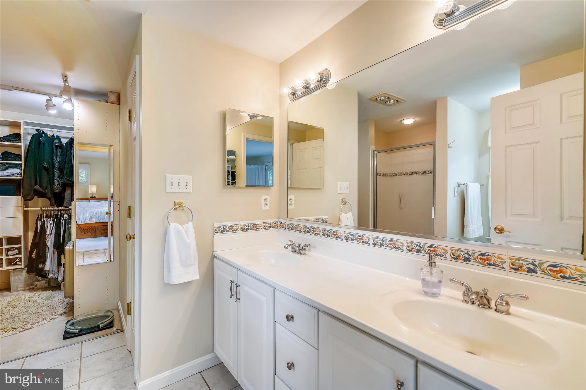 317 Thomas Road Severna Park, MD 21146 - Photo 43 of 56 Double vanity plus linen closet in Master bath