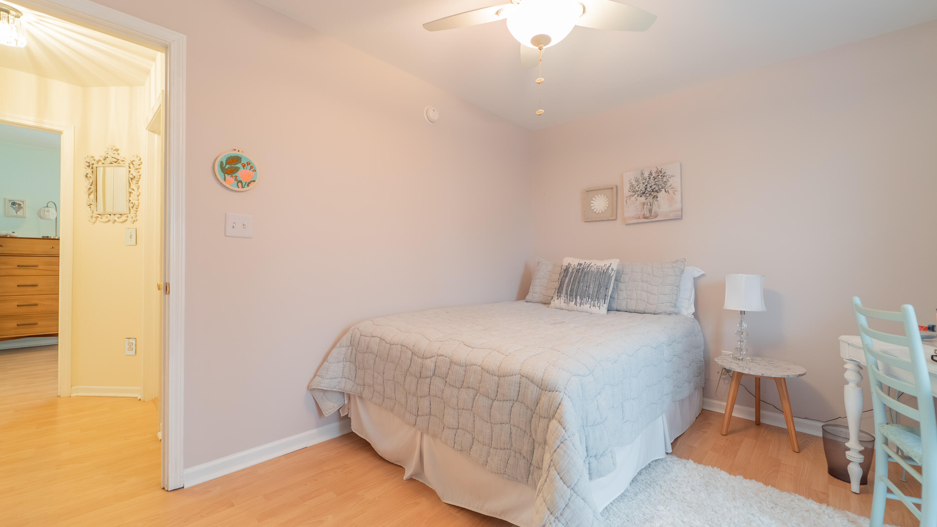 2898 Cambridge Way Highland, IN 46322 - Photo 13 of 22 a bedroom with a bed and a table