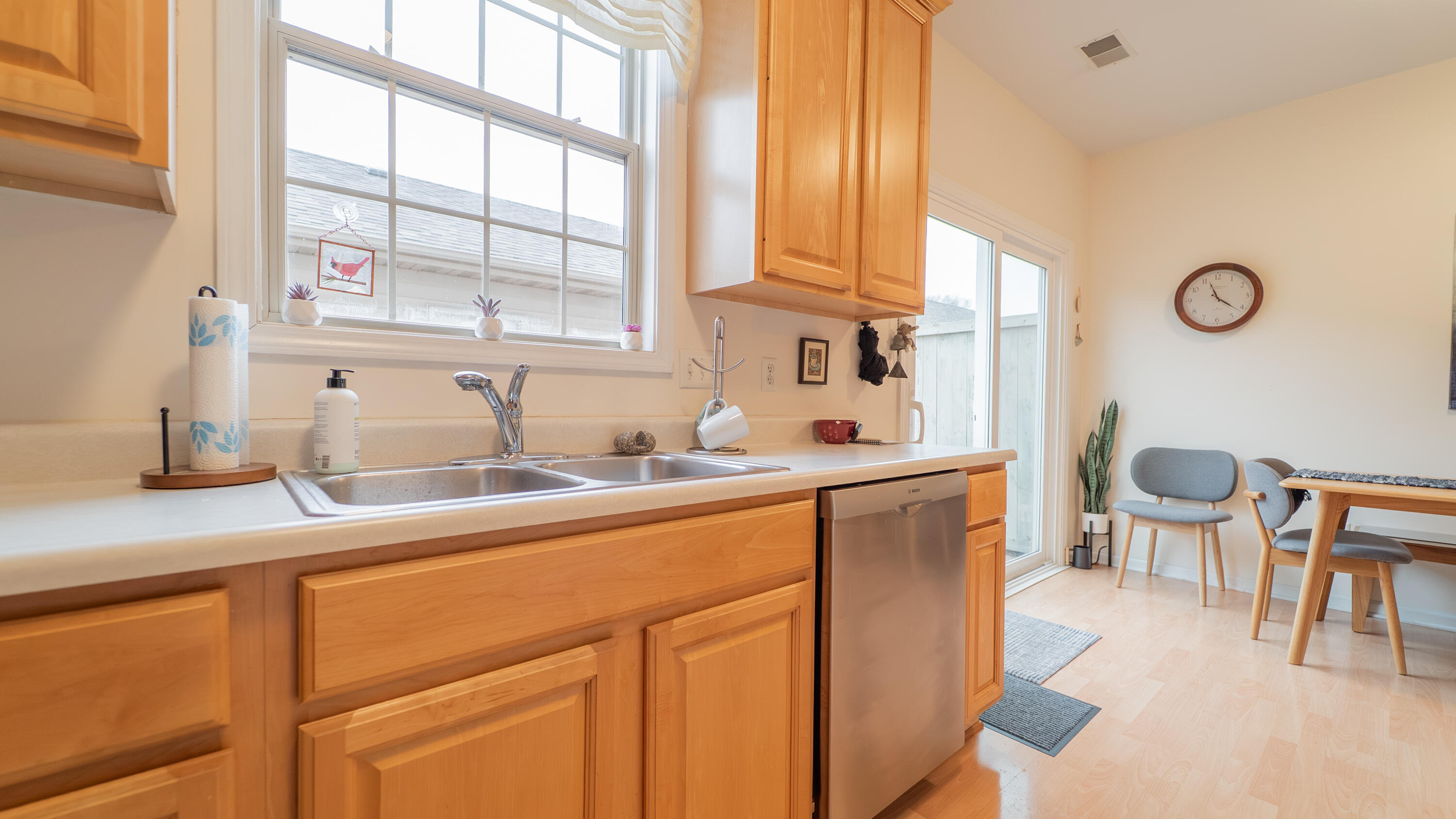 2898 Cambridge Way Highland, IN 46322 - Photo 9 of 22 a kitchen with stainless steel appliances granite countertop sink and cabinets