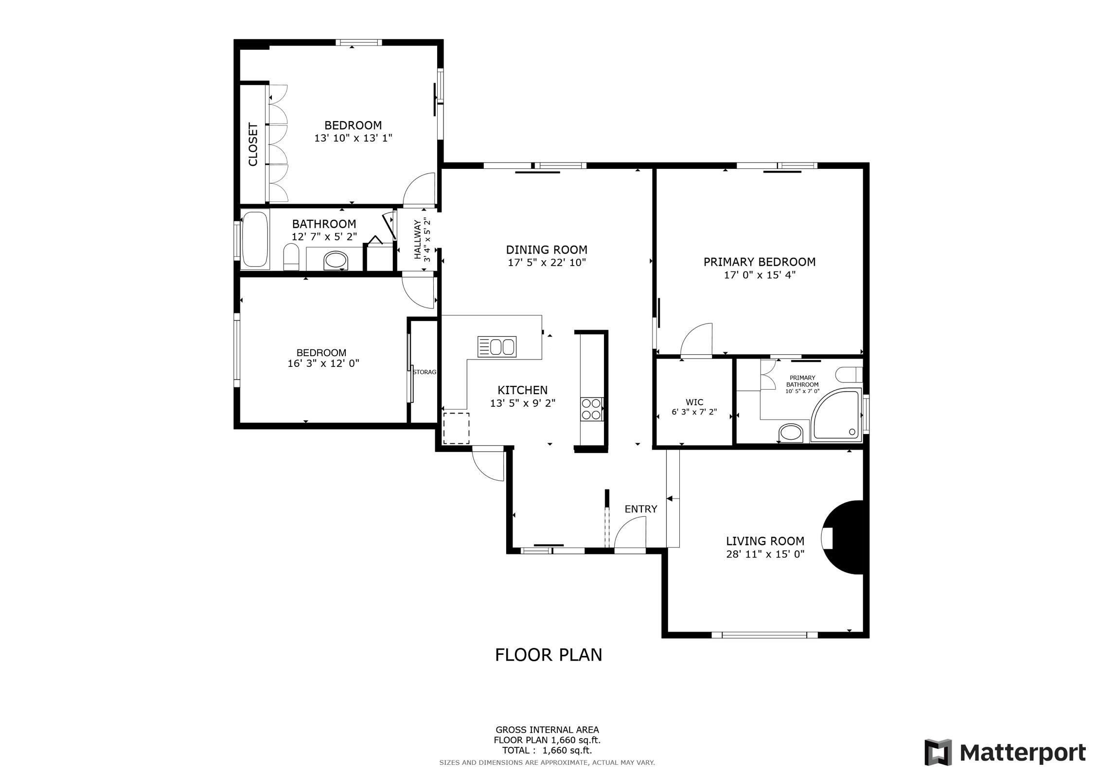 1325 Northwest 16th Street Boca Raton, FL 33486 - Photo 54 of 54 Floor Plan