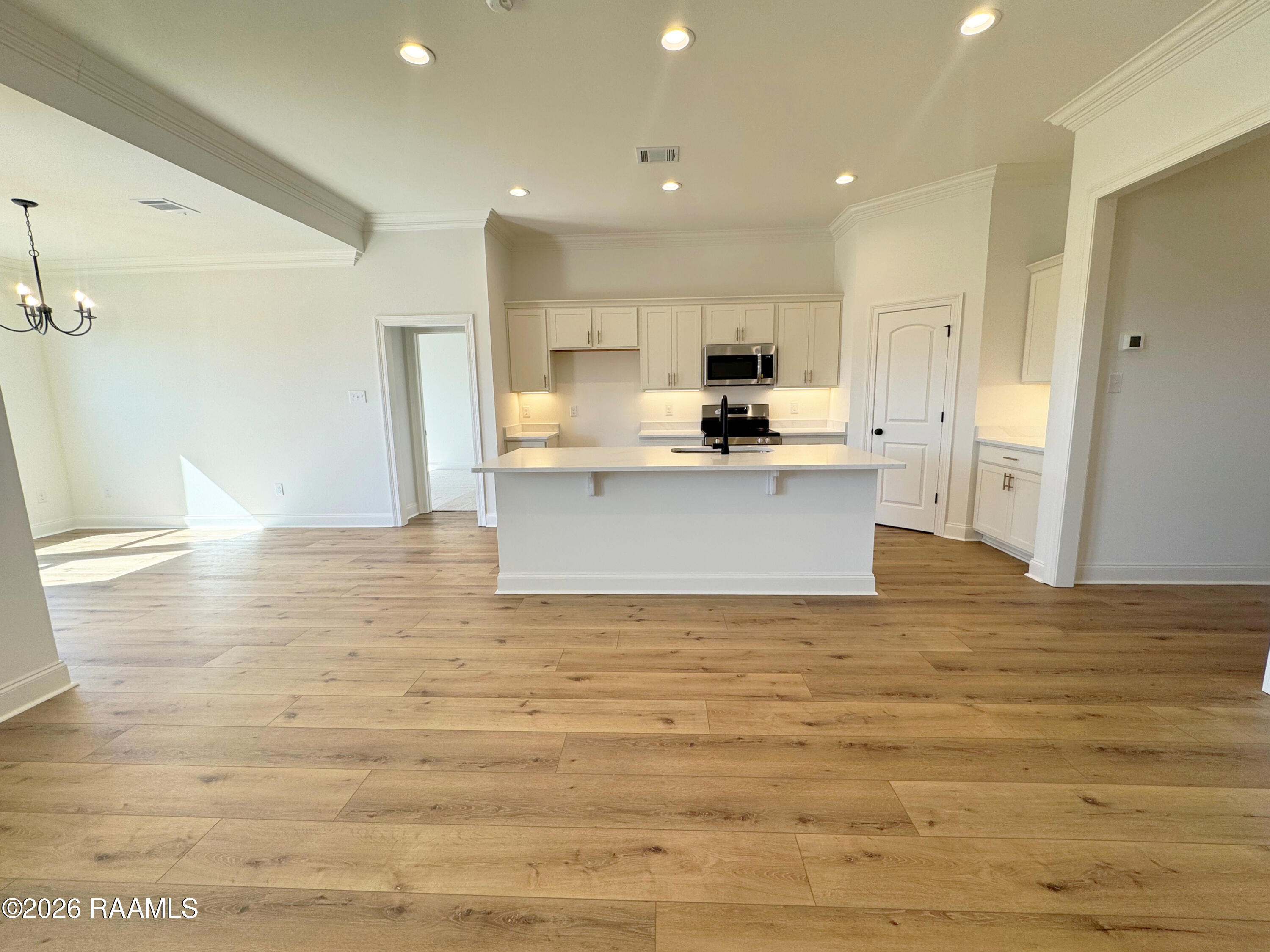 115 Lotus Lane Broussard, LA 70518 - Photo 9 of 13 Living, Dining and Kitchen